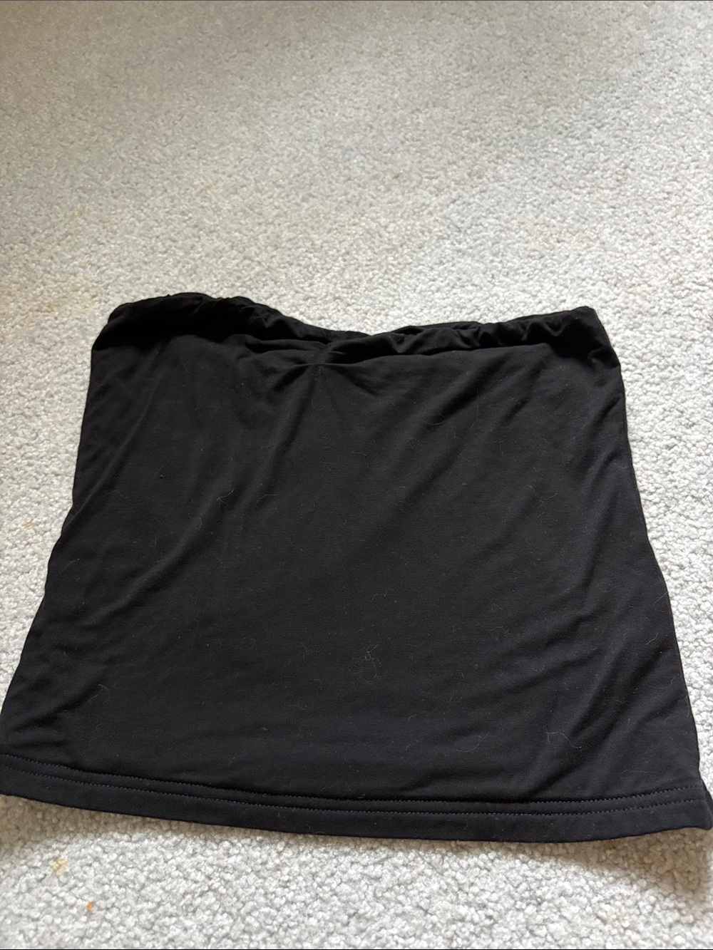 Black Women's Stretch Tube Top